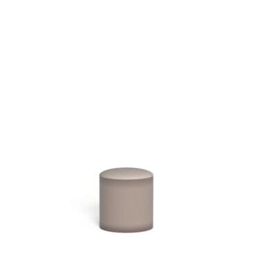 Talenti Pouf Snap Glossy beige Longho Design Palermo