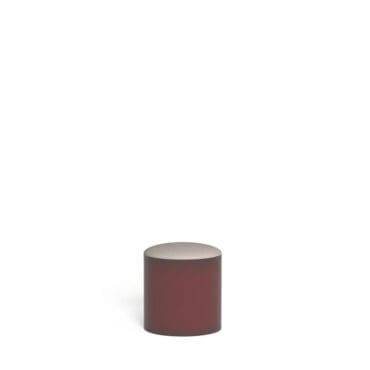 Talenti Pouf Snap Glossy brown Longho Design Palermo