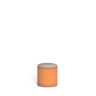 Talenti Pouf Snap Glossy nut Longho Design Palermo