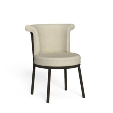 Talenti Sedia da pranzo James Mokka Nude Longho Design Palermo
