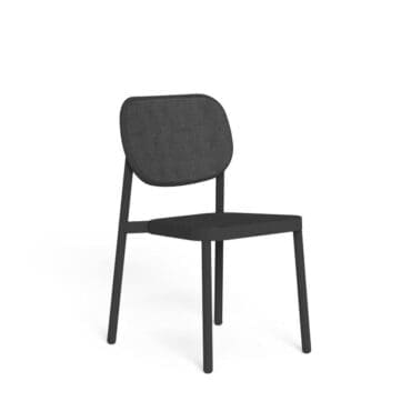 Talenti Sedia da pranzo Meg Charcoal Graphite Longho Design Palermo