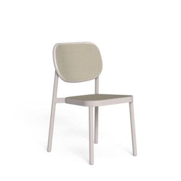 Talenti Sedia da pranzo Meg Warm white Beige Longho Design Palermo
