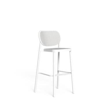 Talenti Sgabello Meg White Longho Design Palermo