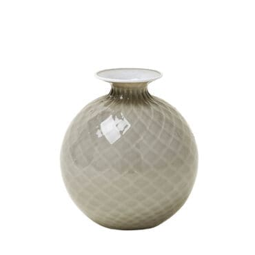 Venini Vaso Balloton Small Snow lucido Longho Design Palermo