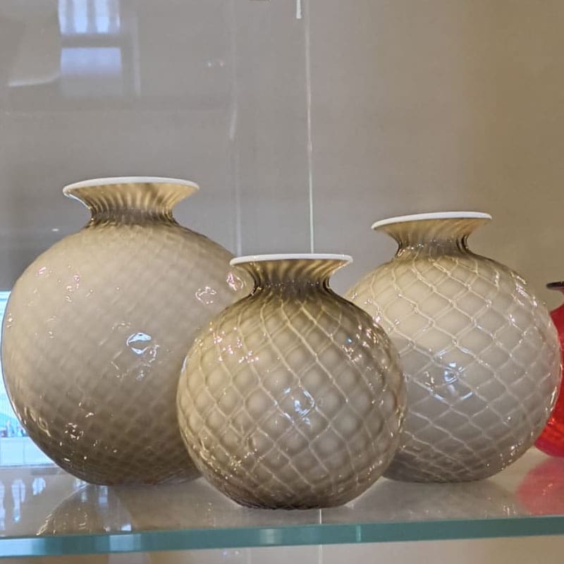 Venini Vaso BallotonSnow lucido 1 Longho Design Palermo