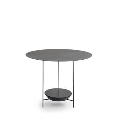 Molteni - Tavolino Panna Cotta nero marquina H42