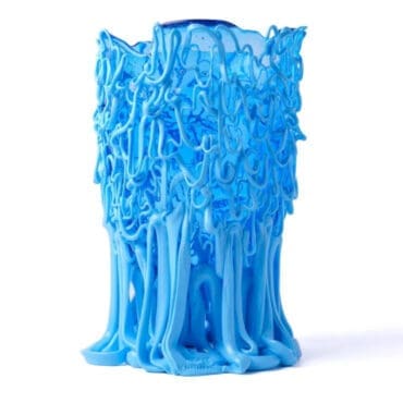 Corsi Design Vaso Medusa L Clear Light Blue Celeste Longho Design Palermo