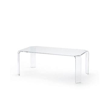 Fiam Tavolo Ragno vetro Extralight 188x98 Longho Design Palermo