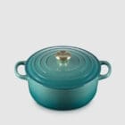 Le Creuset Casseruola Cocotte Rotonda Evolution d20 Blu Riviera 2 Longho Design Palermo