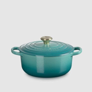 Le Creuset Casseruola Cocotte Rotonda Evolution d20 Blu Riviera Longho Design Palermo