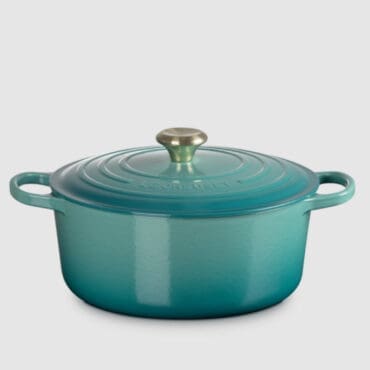 Le Creuset Casseruola Cocotte Rotonda Evolution d28 Blu Riviera Longho Design Palermo