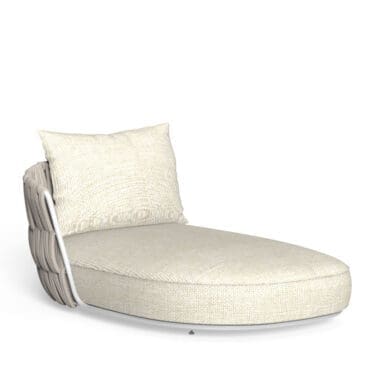 Talenti Divano lounge dx Swipe White Warm white Longho Design Palermo