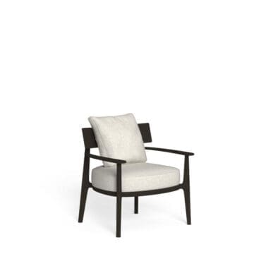 Talenti Poltrona Living Ever Alu Mokka Inkas white Longho Design Palermo