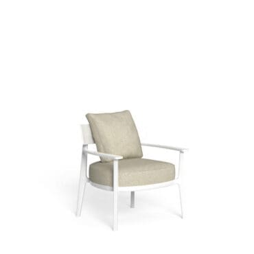 Talenti Poltrona Living Ever Alu White Nude Longho Design Palermo