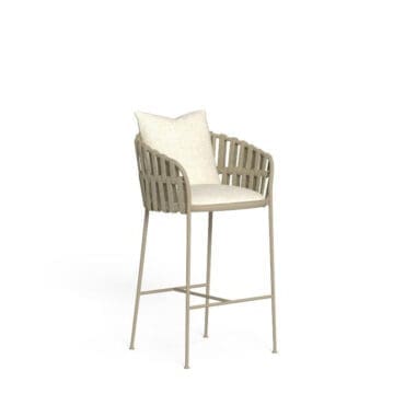 Talenti Sgabello Frame Dove Warm white Longho Design Palermo