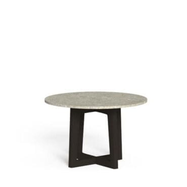 Talenti Tavolo da caffè Ever Alu d70 Mokka Inkas white Longho Design Palermo