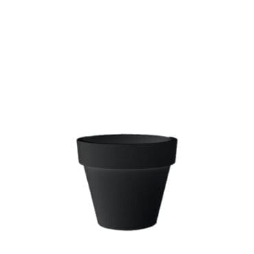 Vondom Vaso Maceta self watering nero d80 Longho Design Palermo