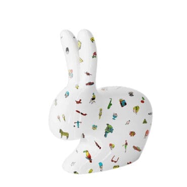 Qeeboo - Sedia Rabbit x Fiorucci