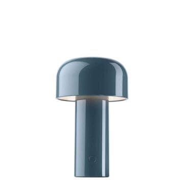Flos – Lampada da tavolo Bellhop Battery regolabile blu