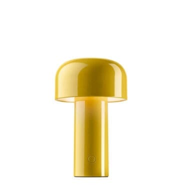 Flos – Lampada da tavolo Bellhop Battery regolabile giallo