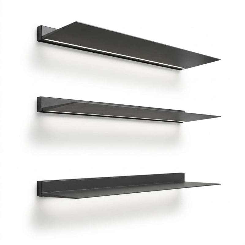 Molteni Mensola Password peltro con LED Longho Design Palermo