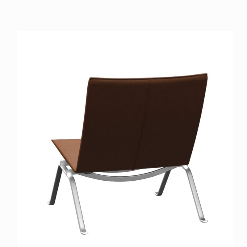 Fritz Hansen Lounge Chair PK22 pelle Haze Walnut 1 Longho Design Palermo