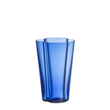 Iittala Vaso Alvar Aalto 220mm ultramarine blue Longho Design Palermo