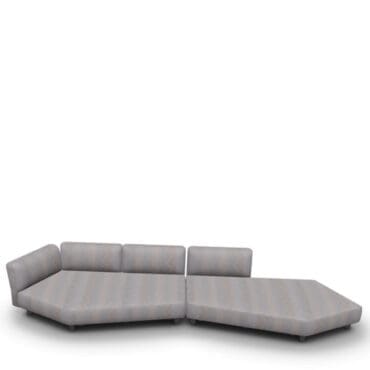 Roda Divano modulare Mamba 3 Missoni Longho Design Palermo
