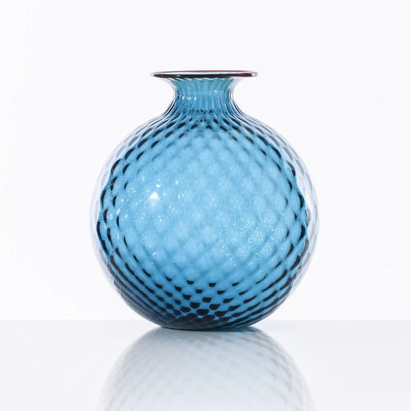 Venini Vaso Balloton orizzonte rosso Longho Design Palermo